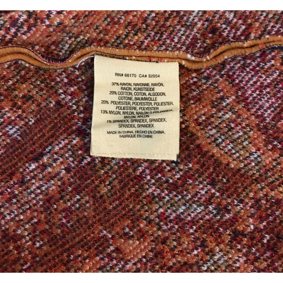 Anthropologie Moth Paisley Intarsia Blazer - Size Extra Small - Picture 10 of 13